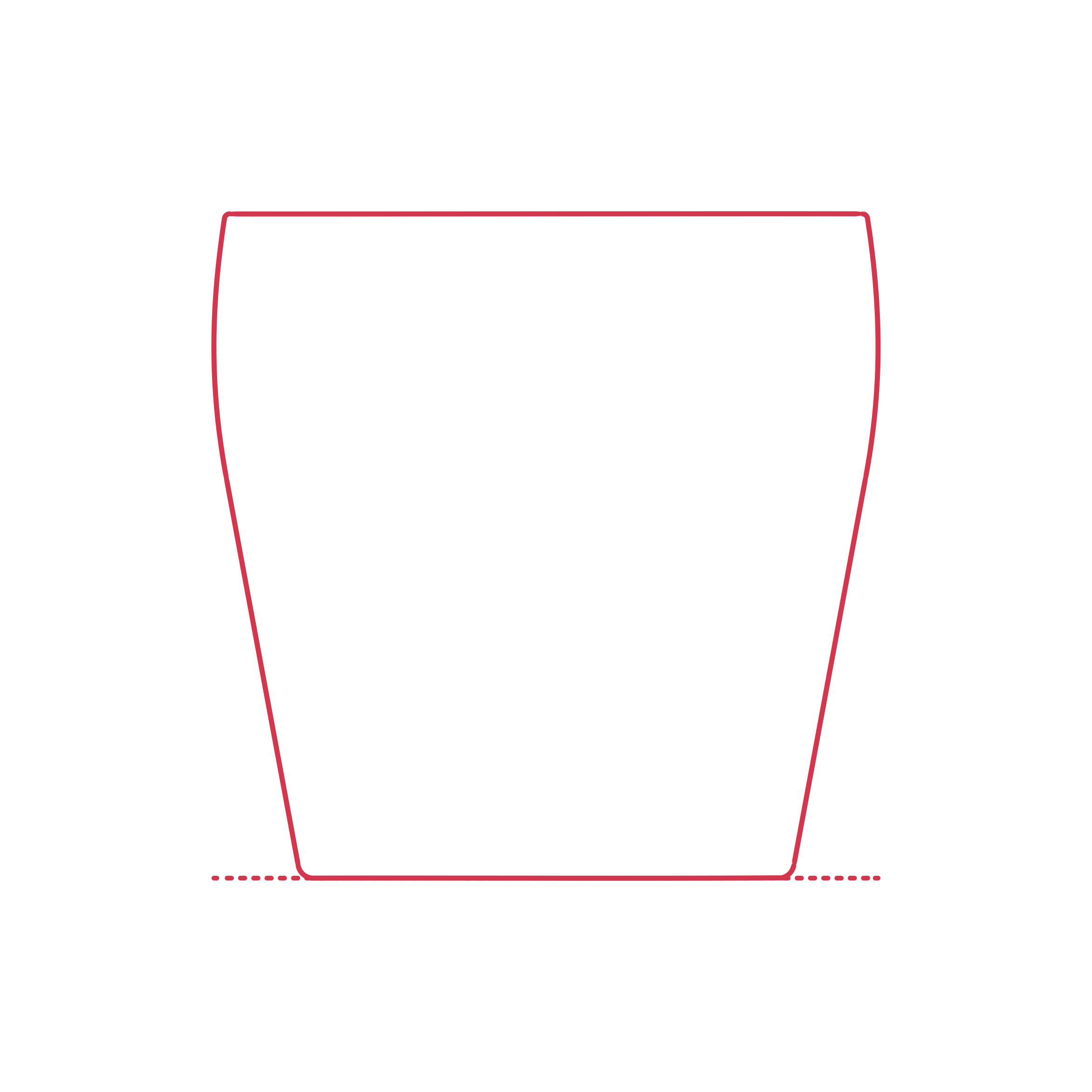Objects Plant Pots Ikea Persillade Plant Pot Large Simple Line Art Svg Free Vectors